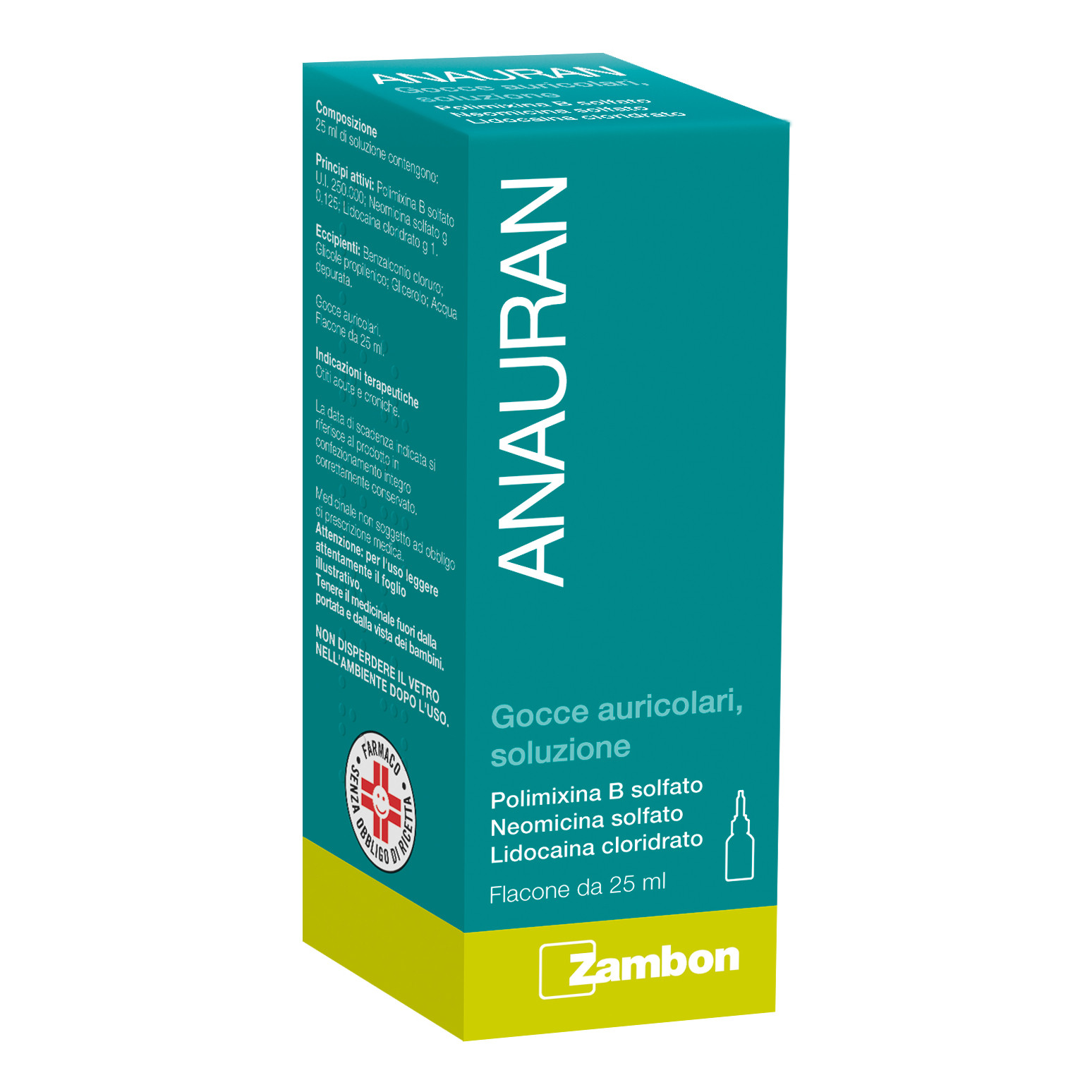 Anauran Gocce Auricolari 25ml - Anauran