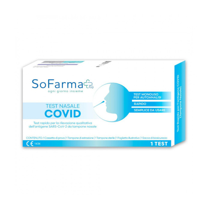Test Rapido Covid-19 Nasale Autodiagnostico - Sofarmapiù