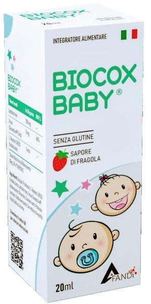 Biocox Baby Integratore Sistema Immunitario Bambini Zinco Lattoferrina 20ml - AFANDI