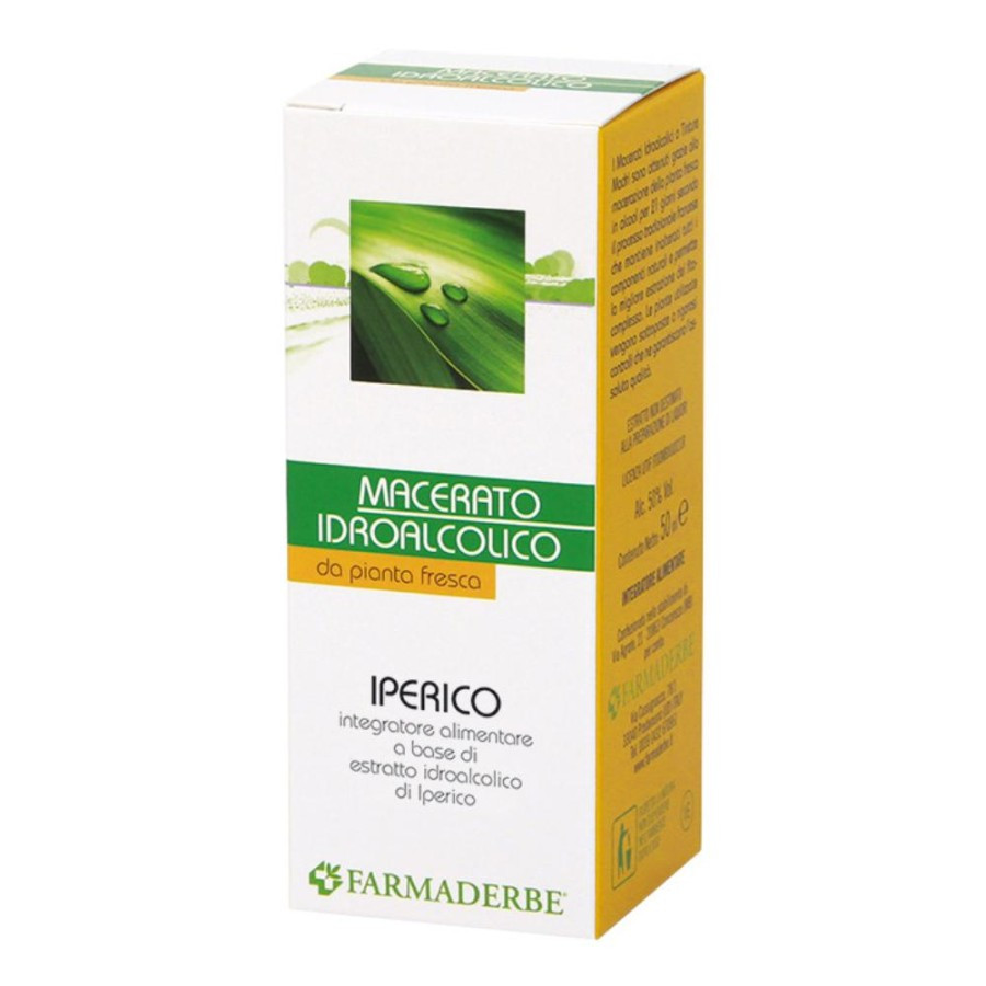 Iperico Integratore Gocce per Tono dell'Umore 50ml - Farmaderbe