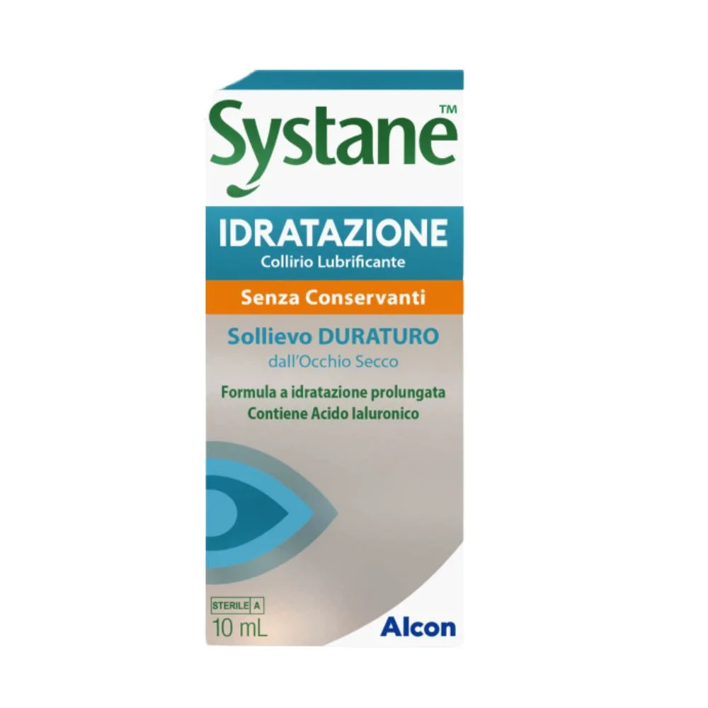 Systane Idra Collirio Lubrificante Senza Conservanti Occhio Secco 10ml - Systane