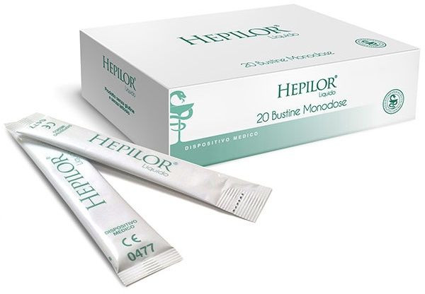 Hepilor Liquido Protezione Gastrica 20 Stick Monodose 10ml - Azienda Farmaceutica Italiana