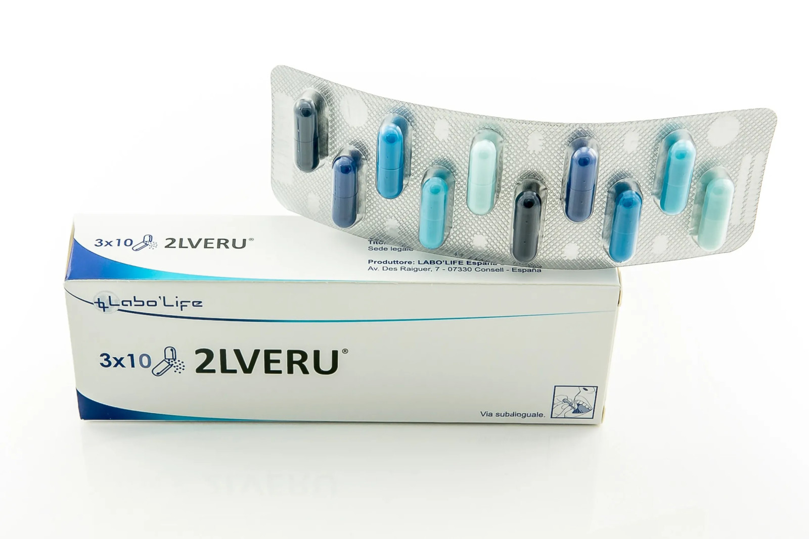 Medicinale Omeopatico 2LVERU 30 Capsule - LABO'LIFE