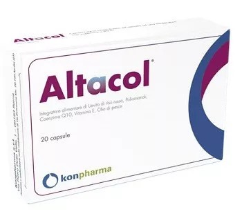 Altacol Integratore per il Colesterolo 20 Capsule - KONPHARMA