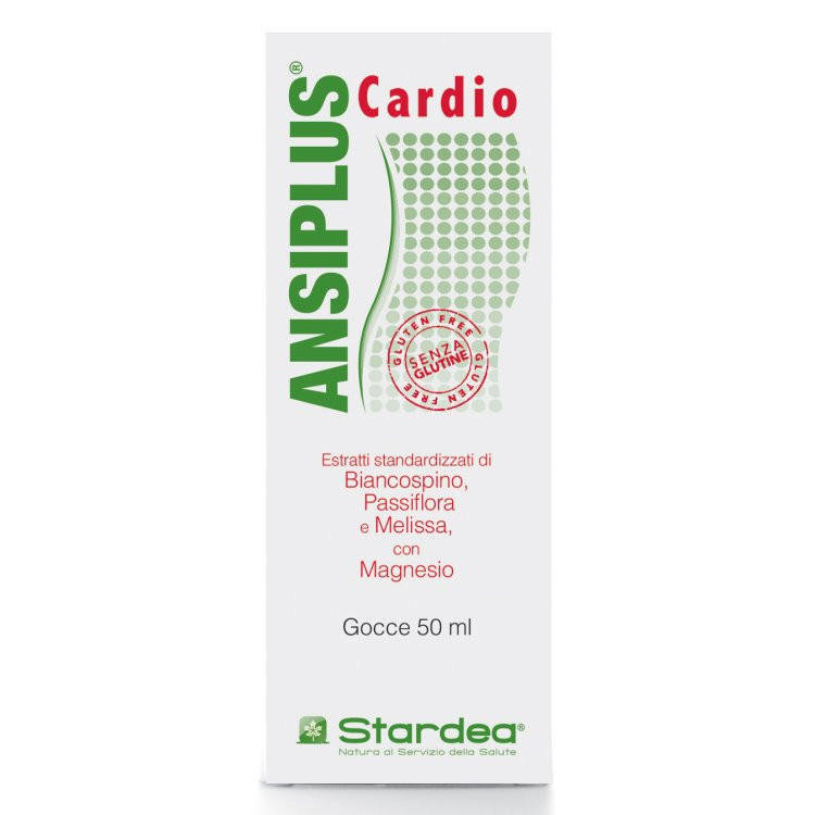Ansiplus Cardio Gocce Rilassamento e Funzione Cardiovascolare 50ml - Ansiplus