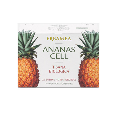 Tisana Biologica Ananas Cell per la Cellulite 20 Bustine - Erbamea
