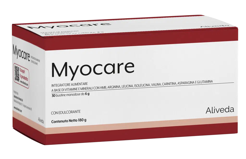 Myocare Integratore Alimentare Funzione Muscolare 30 Bustine - Laboratori Aliveda