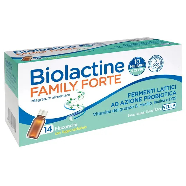 Biolactine Family Forte Integratore Alimentare 10 MLD - Biolactine