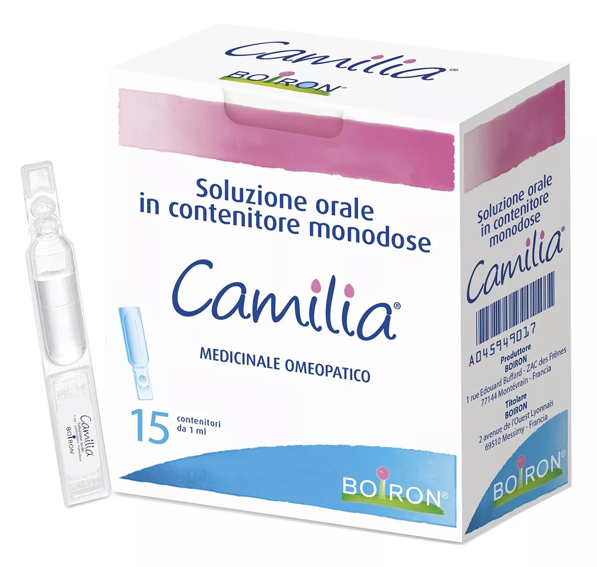 Camilia Soluzione Orale in Flaconcini per Dentizione Neonati - Boiron