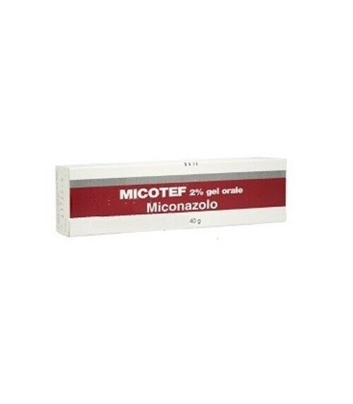 Micotef 2% Gel Orale 40g - Teofarma