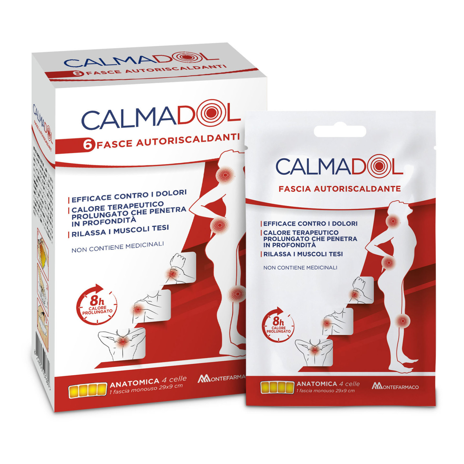 Calmadol Fascia Autoriscaldante 6 Pezzi - Immagine 7