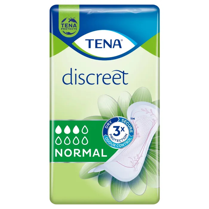 Lady Discreet Normal Assorbenti Incontinenza Tripla Protezione microPROTEX 12 Pezzi - TENA