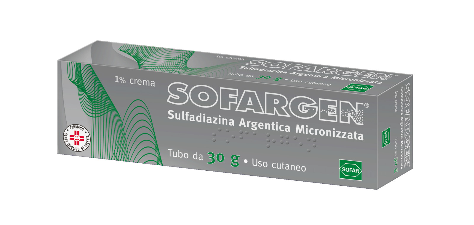 Sofargen Crema 1% Trattamento Antibatterico Locale 30g - Sofargen