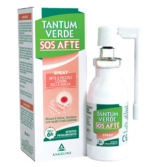 Tantum Verde SOS Spray per Afte Dispositivo Medico 20ml Adulti Bambini - TANTUM