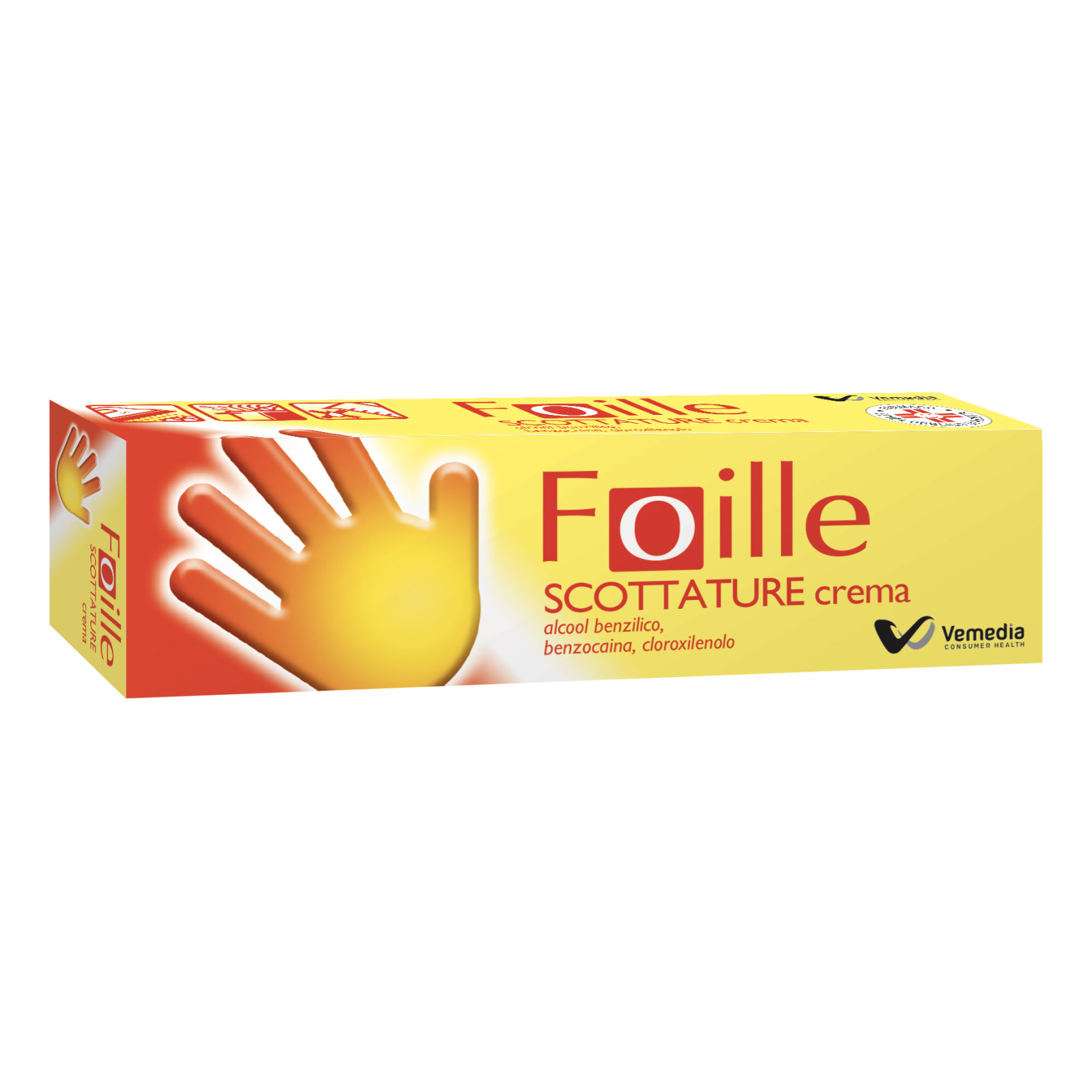 Foille Scottature Crema per Scottature, Eritemi Solari e Irritazioni - 29,5g - Foille