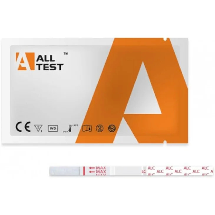 Test Alcolimetrico Rapido Salivare Autodiagnostico - ALLTEST