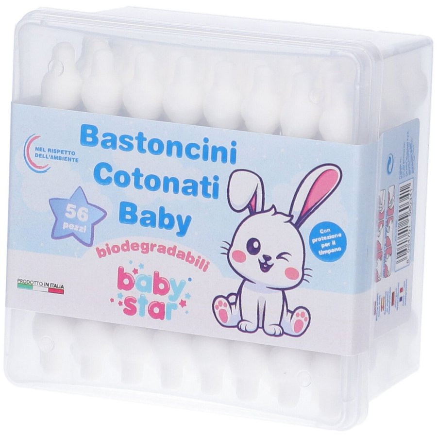 Bastoncini Cotonati 56 Pezzi - Babystar