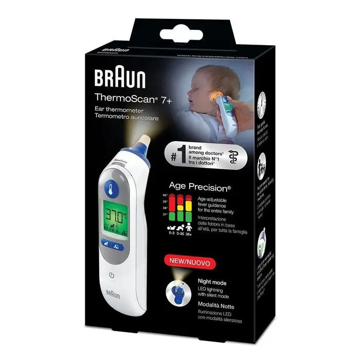 ThermoScan 7+ Termometro Auricolare - Braun