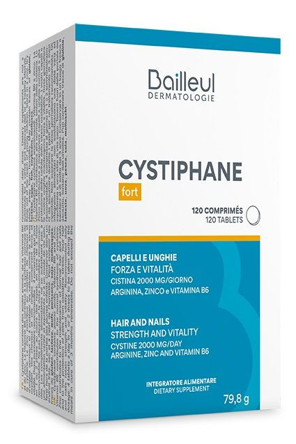 Cystiphane Biorga Integratore Alimentare per Capelli e Unghie 120 Compresse - Cystiphane