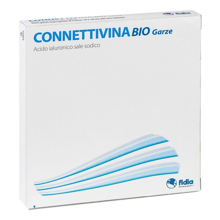 Connettivina Bio Garze Sterili 10x10cm - Connettivina