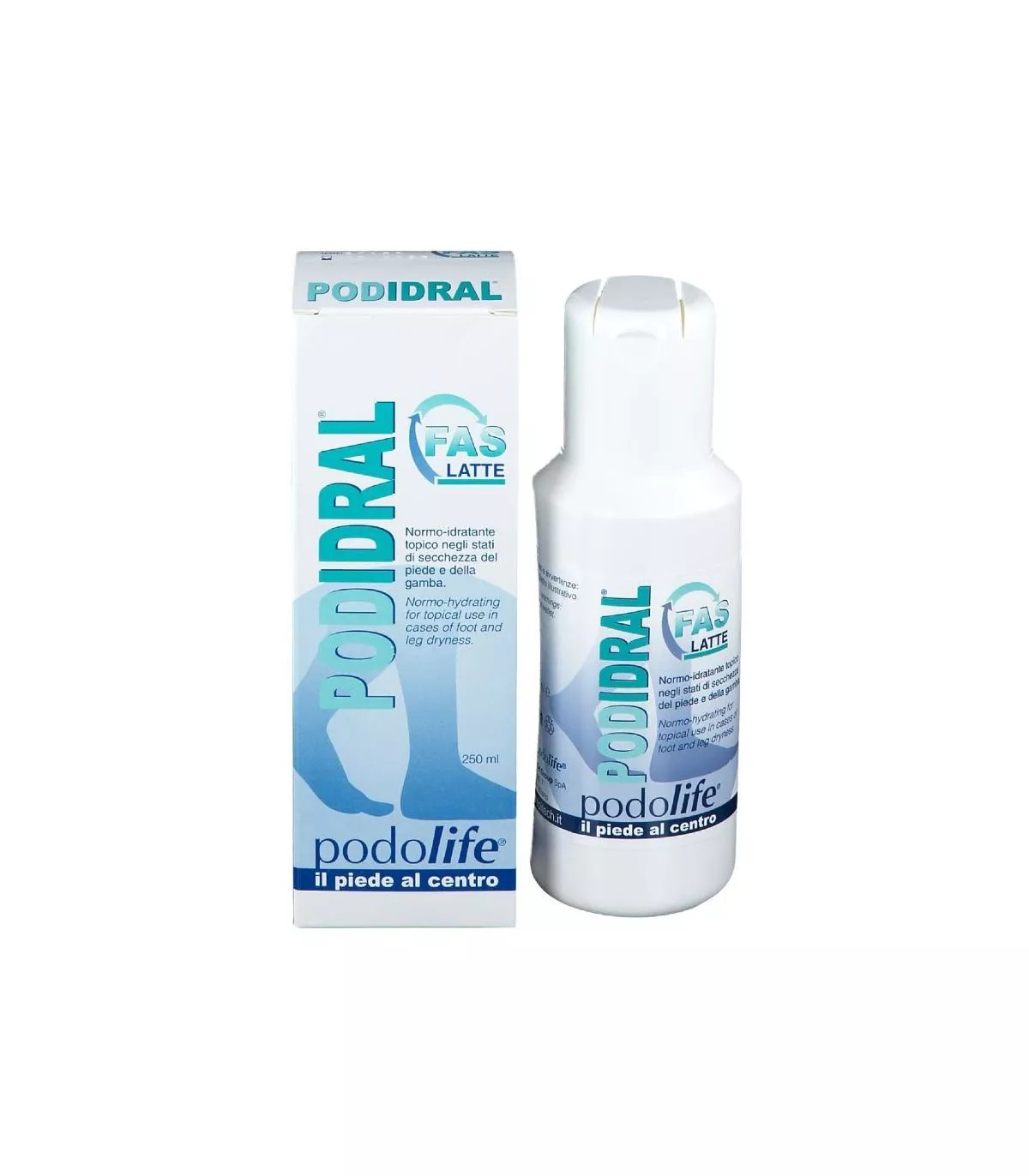 Podidral Fas Latte Crema Idratante Piedi 250ml - Epitech Group