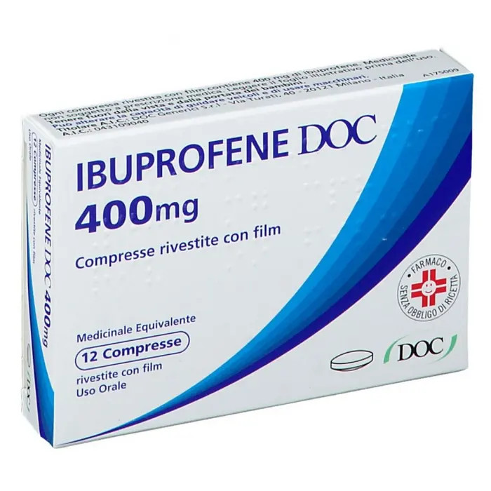 Ibuprofene Doc 400 mg Compresse Rivestite con Film - Doc Generici