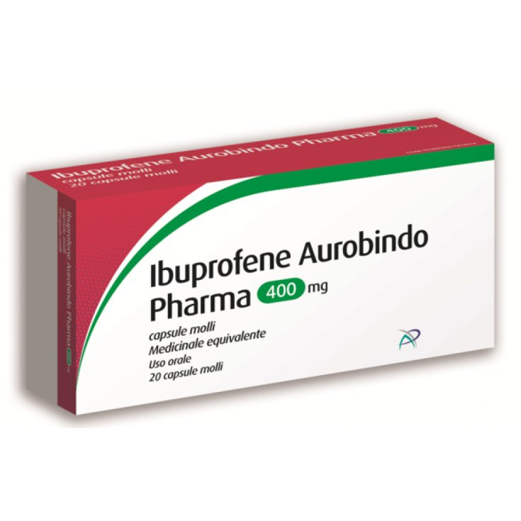 Ibuprofene 400mg Capsule Molli 20 pezzi - Aurobindo Pharma