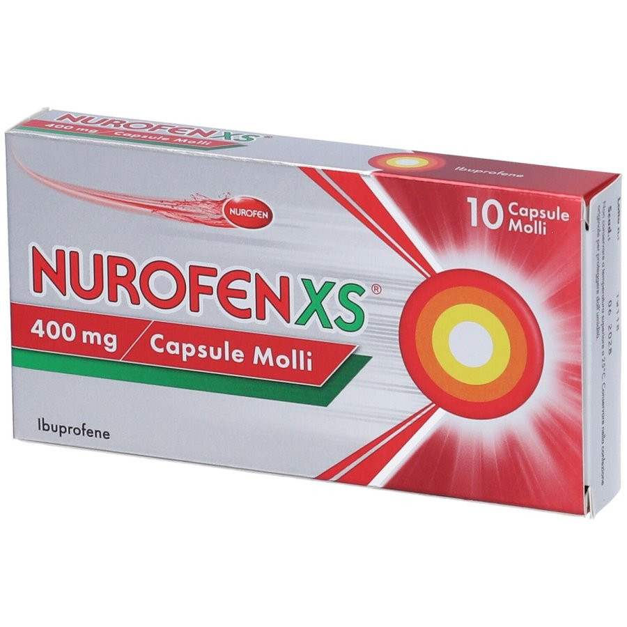 Nurofen Antinfiammatorio e Analgesico 400 mg 10 Capsule Molli - Nurofen