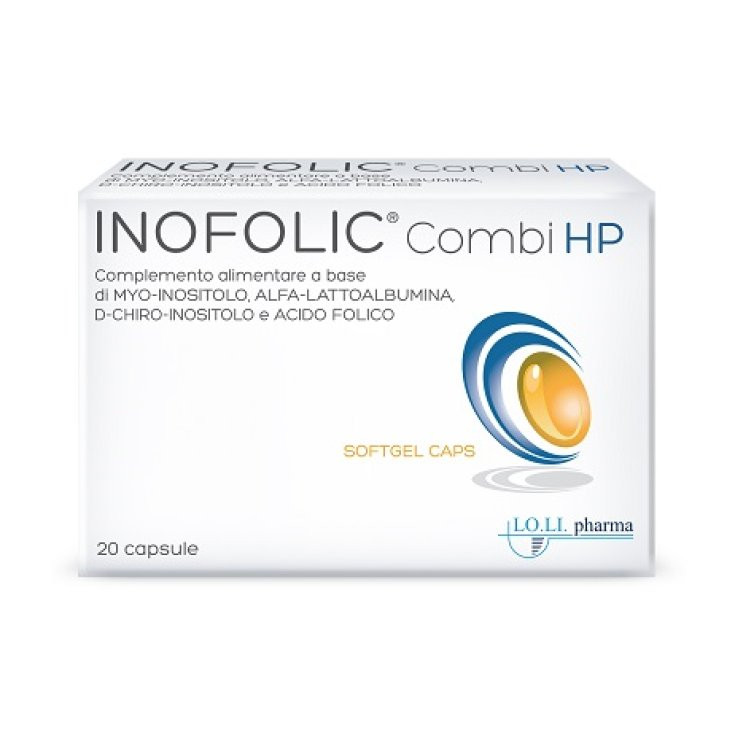 Inofolic Combi HP Integratore con Myo-Inositolo 20 Capsule - Lo.Li.Pharma