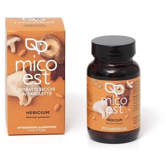 Herycium Estratto Secco Fitomedical Integratore Vegano 60 Tavolette - Fitomedical