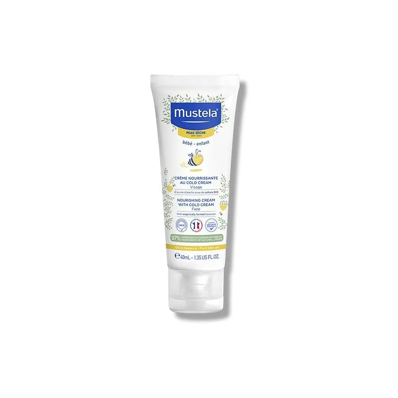Crema Nutritiva Cold Cream Pelle Sensibile 40ml - Mustela