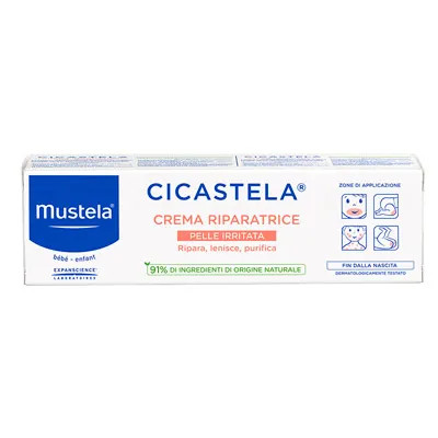 Cicastela Crema Riparatrice 40ml Arrossamenti e Irritazioni - Mustela