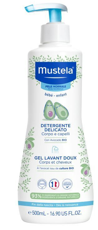 Detergente Delicato Mustela per Corpo e Capelli 500ml - Mustela