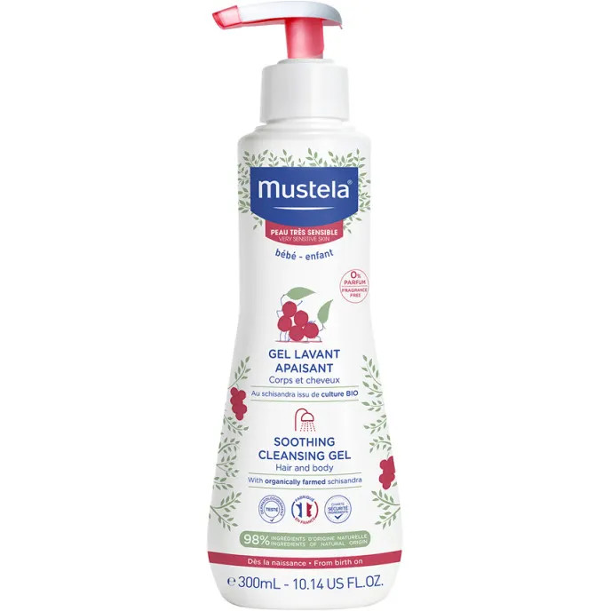 Gel Detergente Lenitivo Mustela 300ml - Mustela