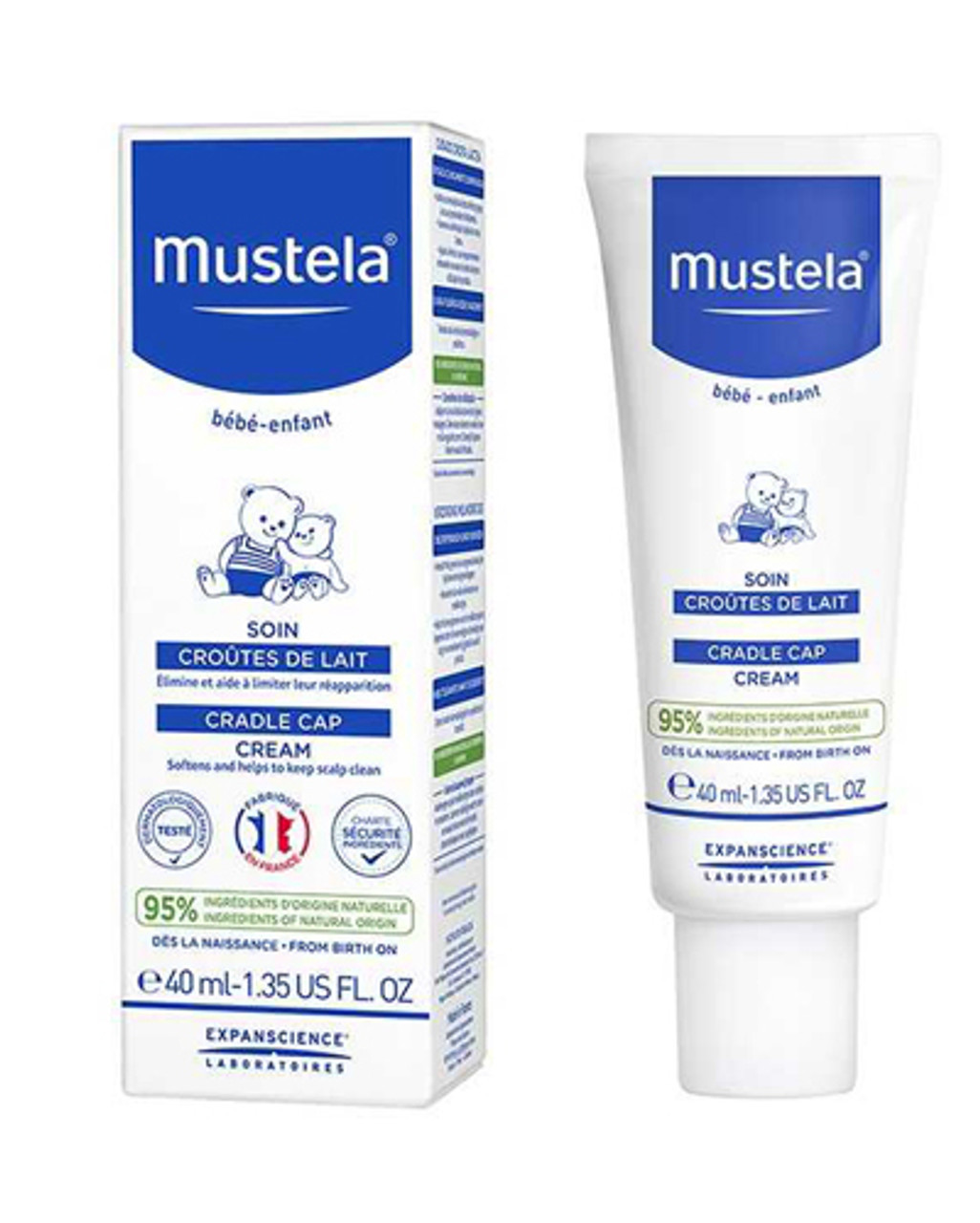 Trattamento Crosta Lattea Mustela Neonati 40ml - Mustela
