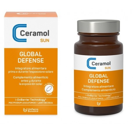 Ceramol Global Defense Integratore Antiossidante 30 Compresse - Unifarco