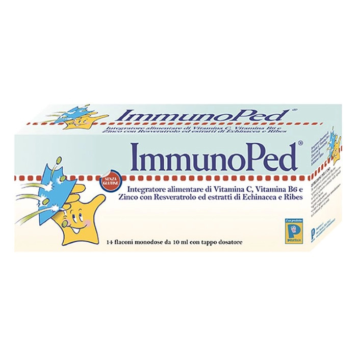 ImmunoPed Integratore Alimentare Difese Immunitarie 14 Flaconcini - Pediatrica