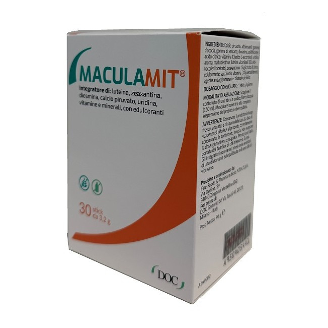Maculamit 30 Stick Integratore Alimentare per Vista - DOC GENERICI Srl