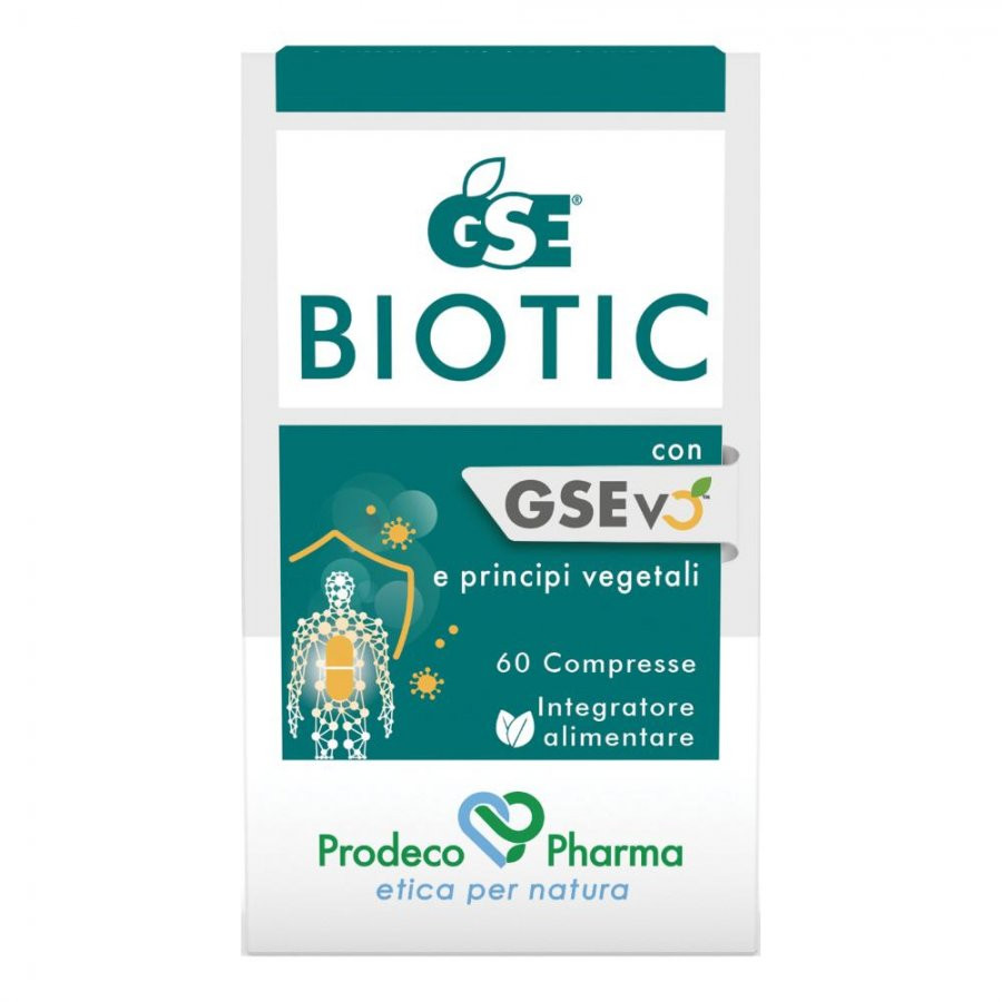 GSE Biotic Integratore Supporto Immunitario 60 Compresse - GSE