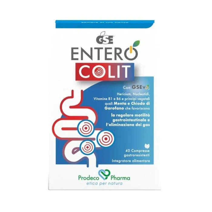 Entero Colit Integratore Alimentare GSE 40 Compresse - GSE