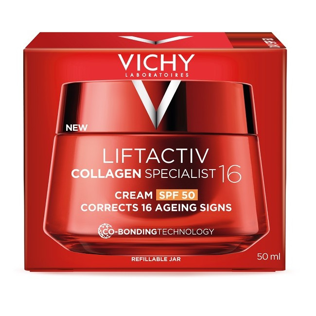 Liftactiv Collagen Specialist Crema Viso Antirughe SPF 50 - Vichy