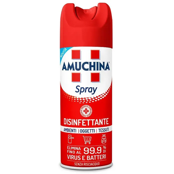 Amuchina Spray Disinfettante Ambienti Oggetti Tessuti 400ml - Amuchina