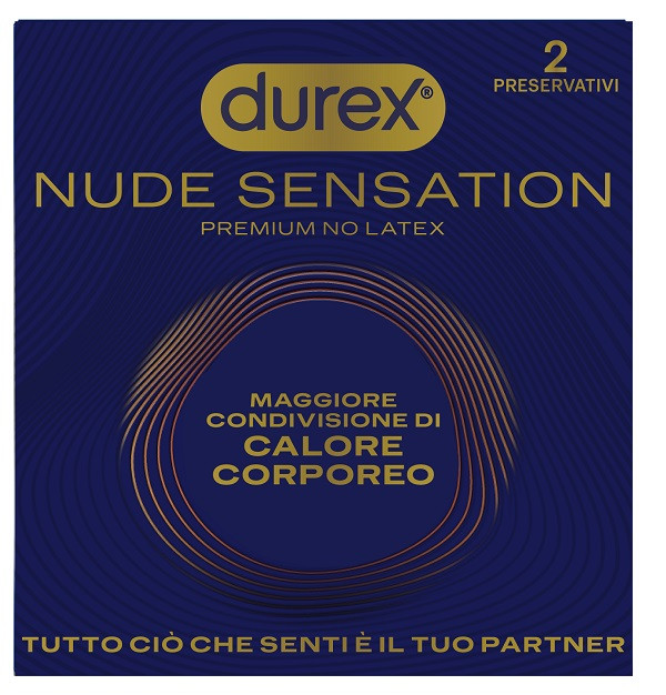 Durex Nude Sensation Preservativi Ultra Sottili 2 Pezzi - Durex