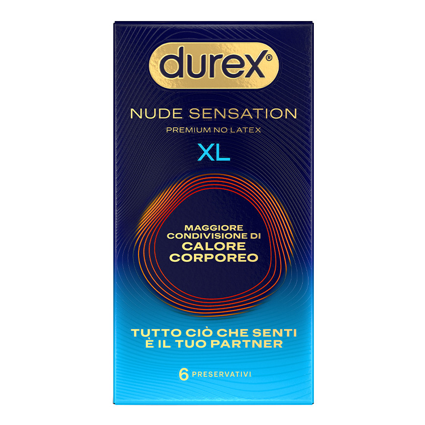 Durex Nude Sensation XL 6 Preservativi - Durex
