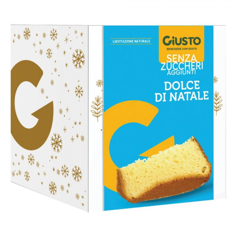 Pandoro Natalizio Senza Zucchero Dolce Tradizionale 650g - Giusto
