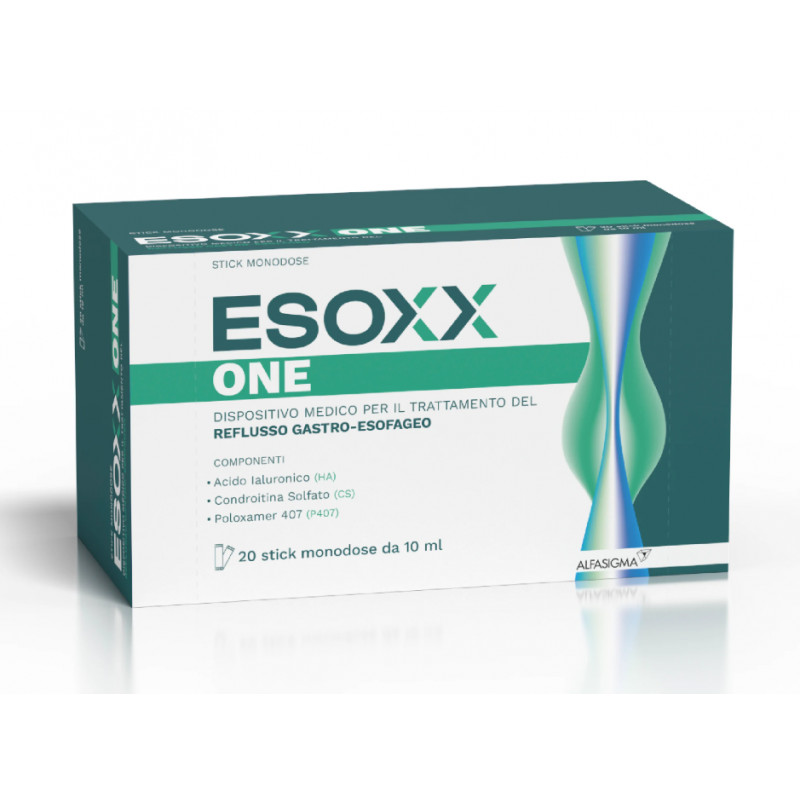 Esoxx One Dispositivo Medico per Reflusso 20 Stick Monodose 10ml - Esoxx