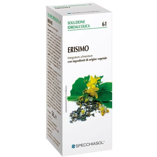Erisimo 61 Specchiasol Soluzione Idroalcolica per Gola 50ml - Specchiasol
