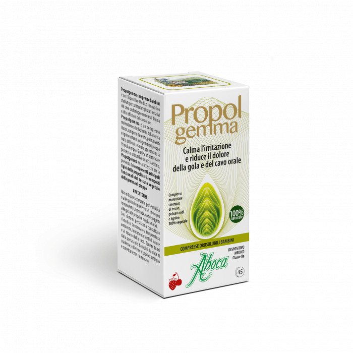 Propolgemma Bambini Compresse Orosolubili 45 pz - Aboca