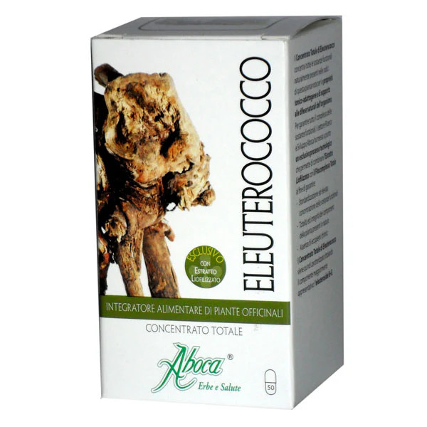 Eleuterococco Concentrato Totale Integratore Tonico 50 opercoli - Aboca