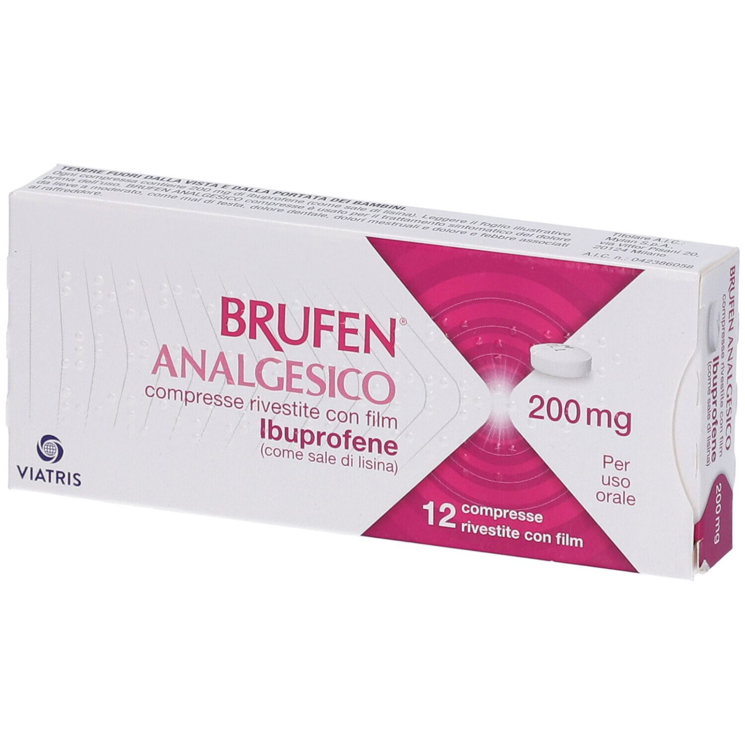 Brufen Analgesico 200 Mg Compresse Rivestite con Film - Brufen